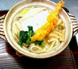 《冬季限定》鍋焼きうどん　(*’ω’*)